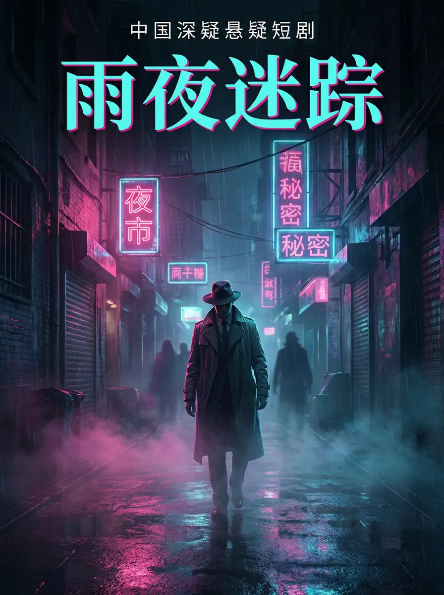 娱乐反斗星 悬疑追踪短剧 - 雨夜迷踪海报